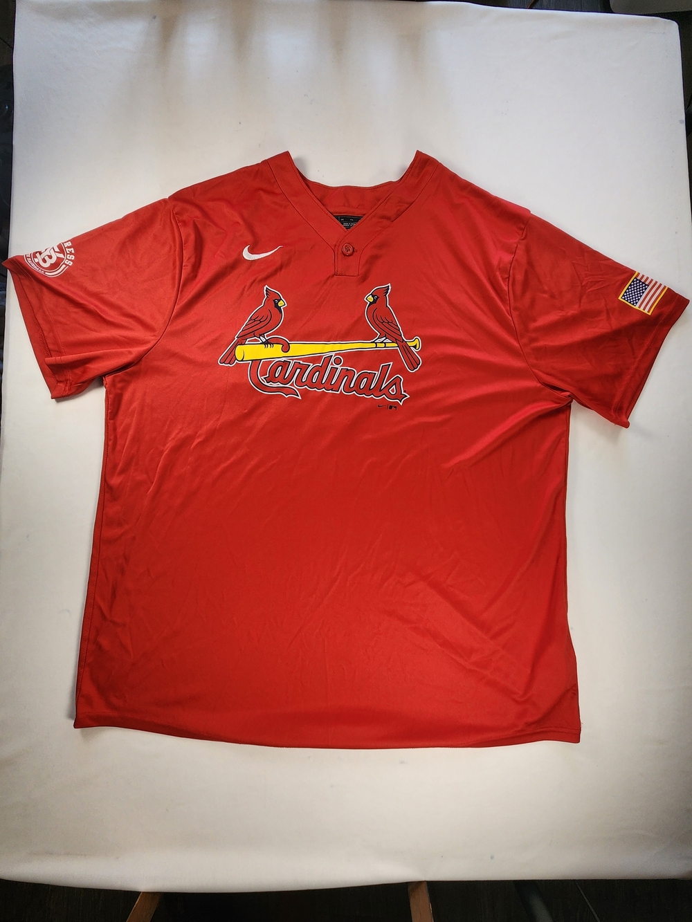 Nike St. Louis Cardinals Red Short-Sleeve Baseball Jersey